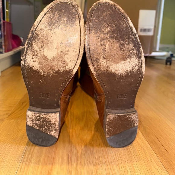 Frye Cognac Leather Over the Knee Boots - Picture 3 of 3